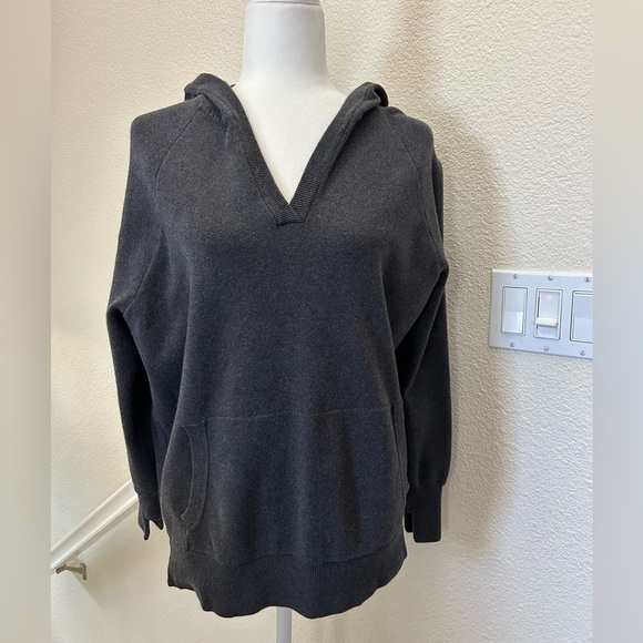 Jarbo PADMA PULLOVER HOODIE IN DOUBLE KNIT
HEATHER PIMA COTTON w/ STRETCH S Grey - Picture 2 of 14